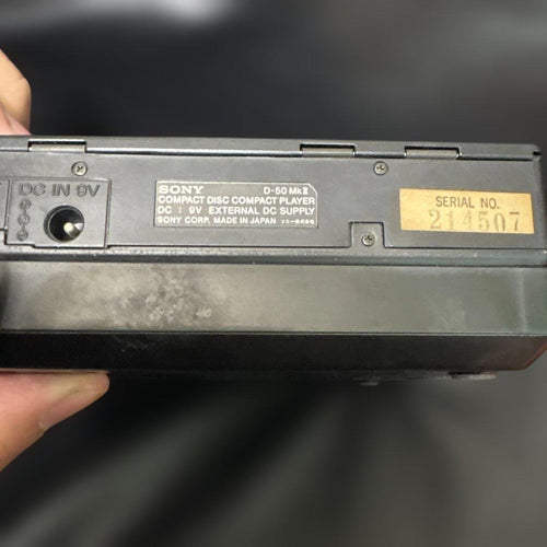 Sony Portable Cd Players Discman D-50Mk