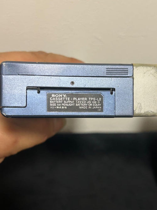 Sony Cassette Player Walkman Tps-L2 Wm-3