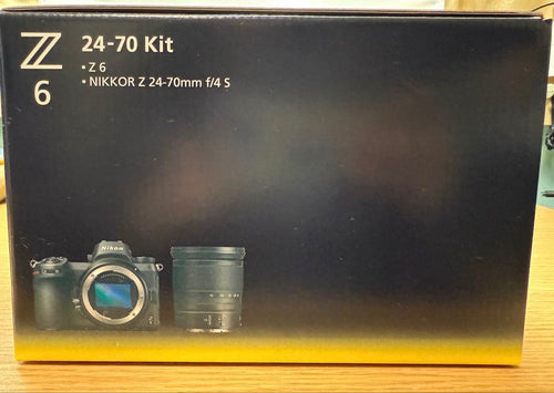 Nikon Mirrorless Interchangeable Lips Z6 24-70Mm