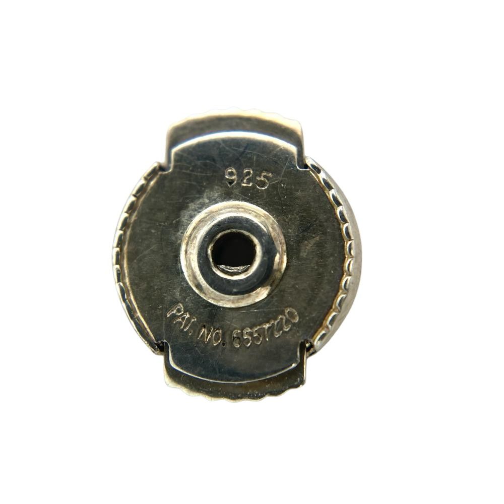 Omega Earrings (For Both Ears) K18Yg 12.4G 925