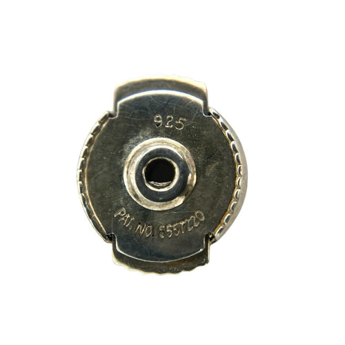 Omega Earrings (For Both Ears) K18Yg 12.4G 925