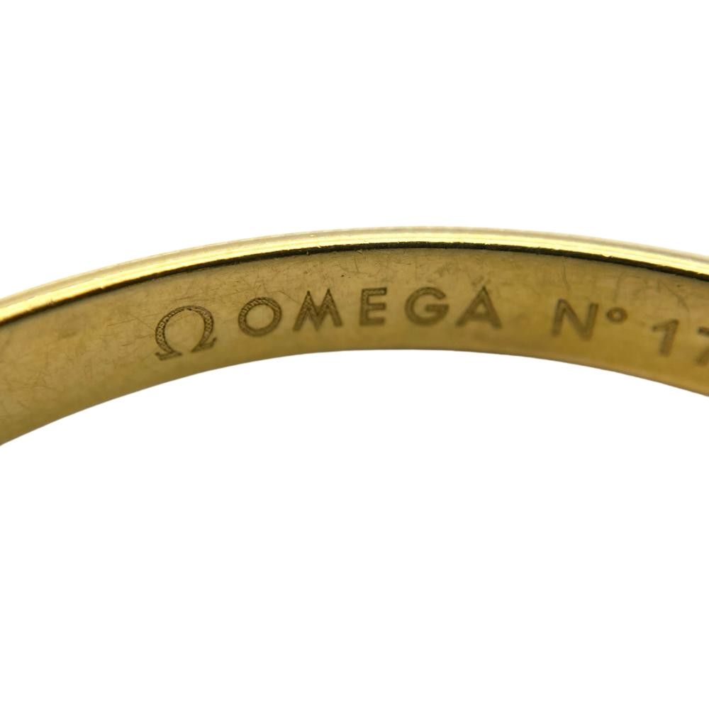 Omega Earrings (For Both Ears) K18Yg 12.4G 925