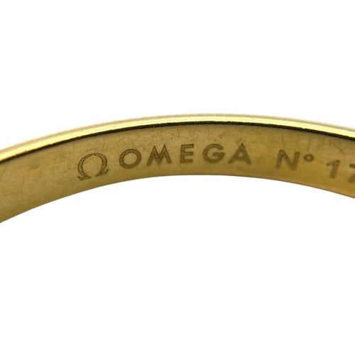 Omega Earrings (For Both Ears) K18Yg 12.4G 925