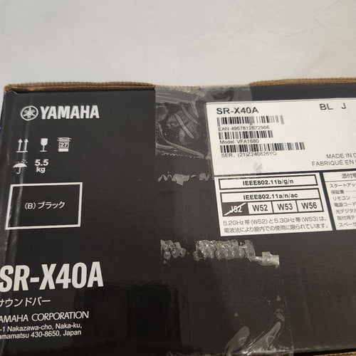 Yamaha Surround Speakers, Rear Soundbars Sr-X40A 4K