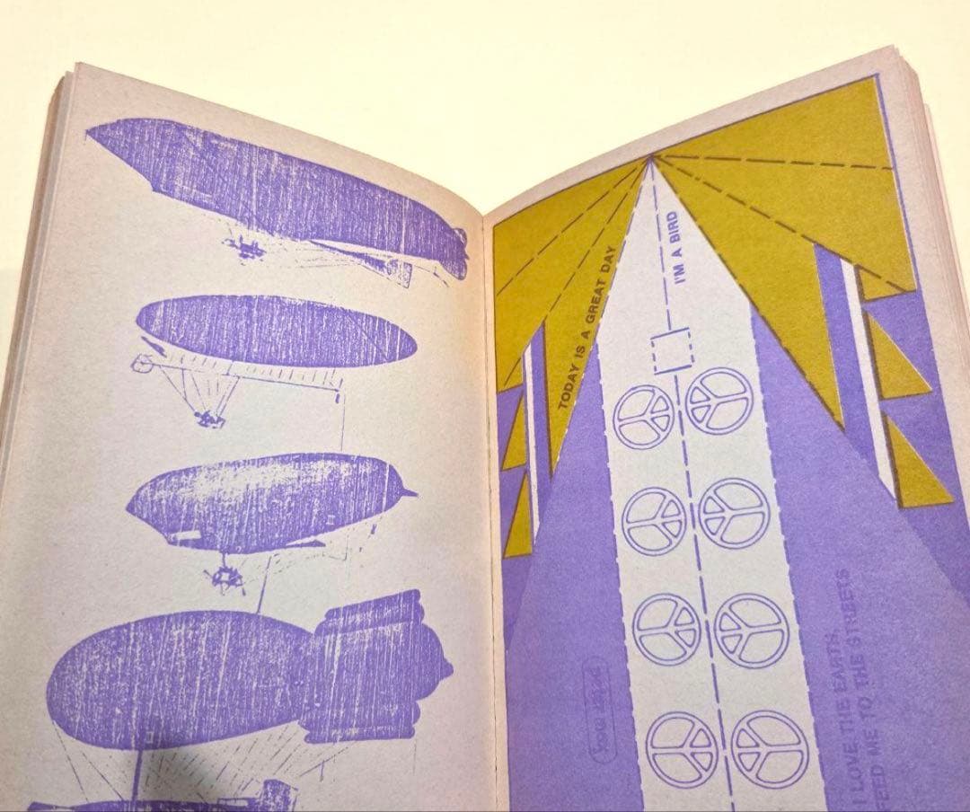 Art, Design Music Paper Airplane Book