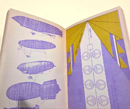 Art, Design Music Paper Airplane Book