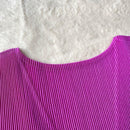 Pleats Please Short-Sleeve Issey Miyake