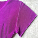 Pleats Please Short-Sleeve Issey Miyake
