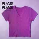 Pleats Please Short-Sleeve Issey Miyake