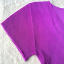 Pleats Please Short-Sleeve Issey Miyake