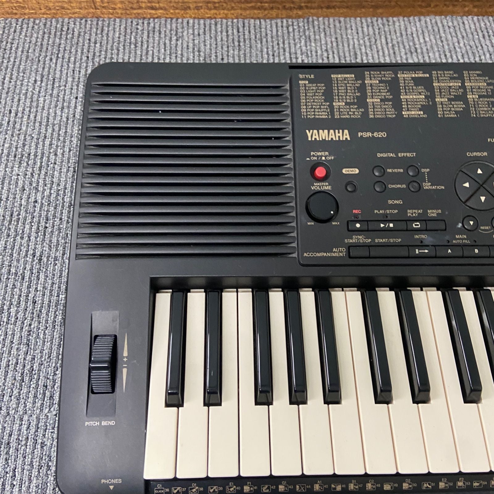 Keyboard Electronic Piano Yamaha Portatone Psr-620