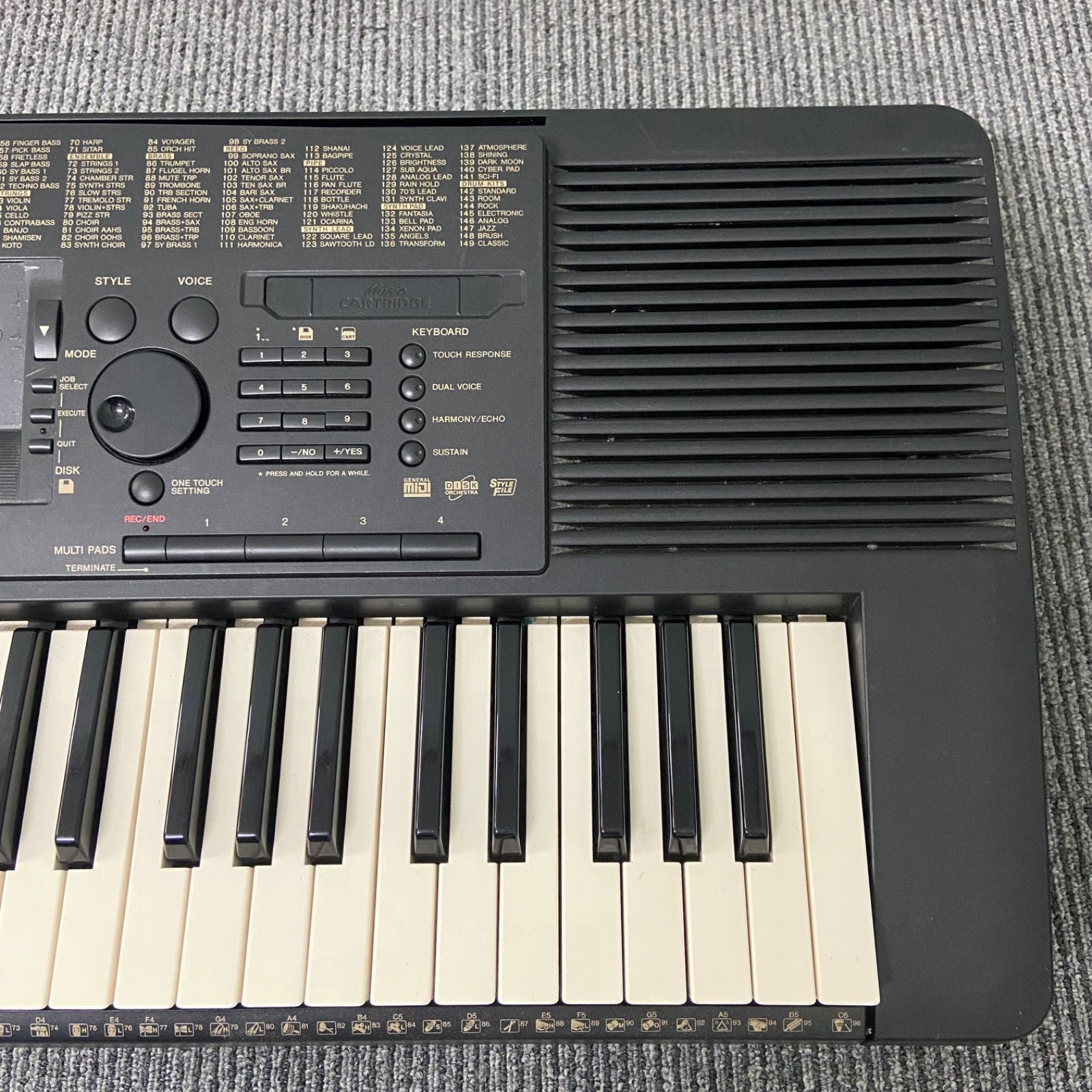 Keyboard Electronic Piano Yamaha Portatone Psr-620