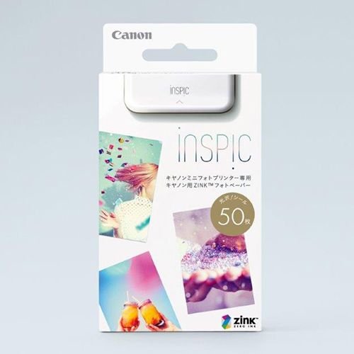 Canon Printer Paper Copy Inspic Zink 50 Zp-2030-50