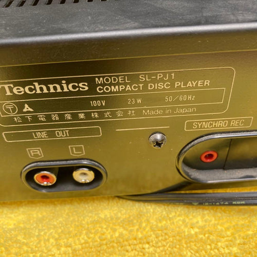 Technics Cd, Md Cassette Decks Sl-Pj1