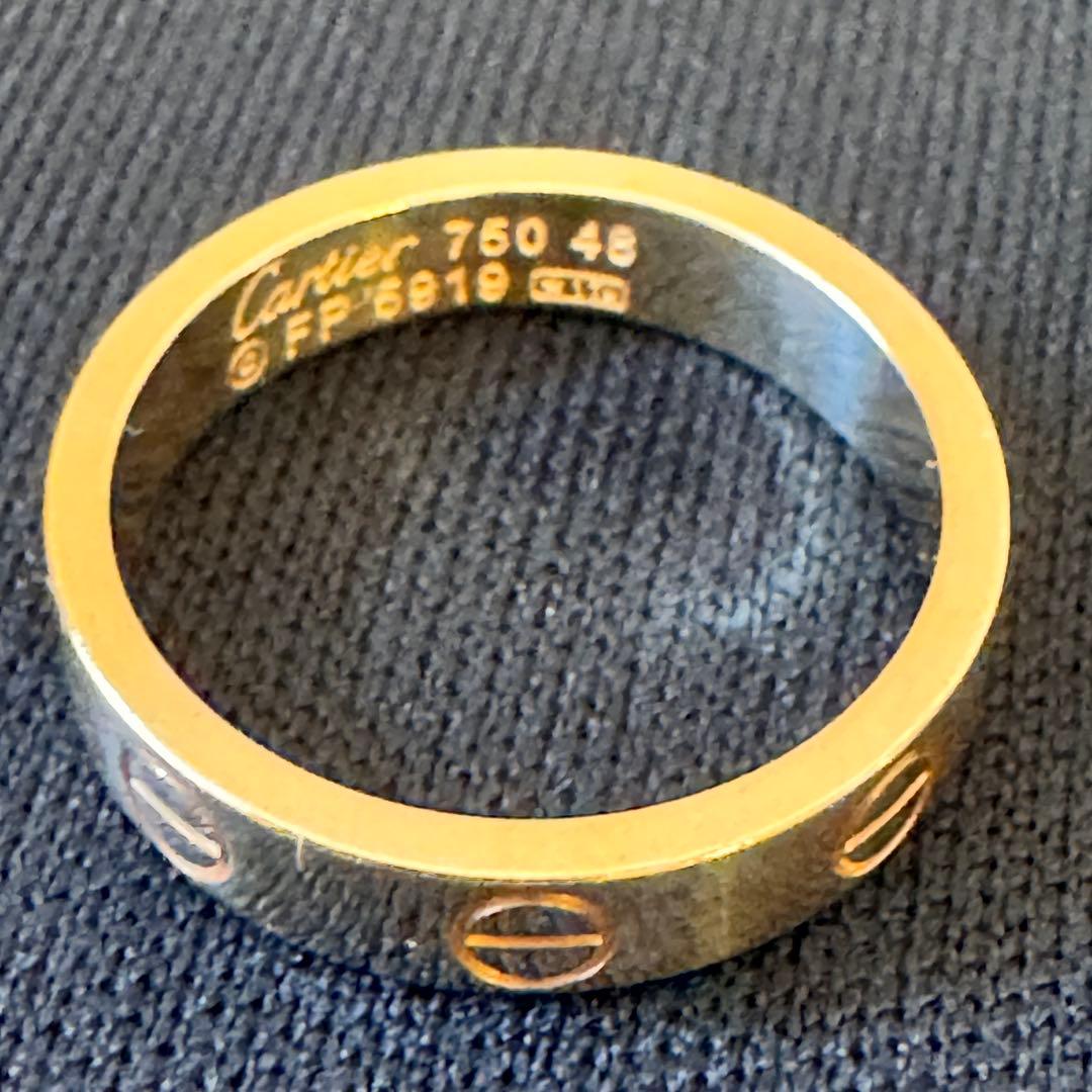 Cartier Rings 750 K18Yg 48