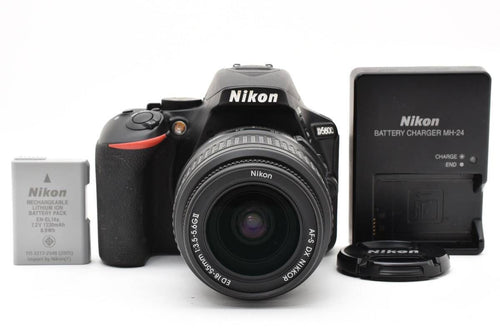 Nikon Digital Slr 15918 D5600 Af-S 18-55Mm #K791-2