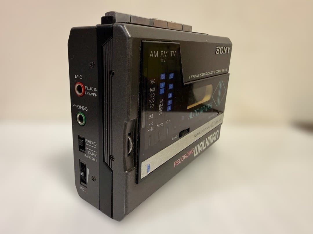 Sony Cassette Players Wm-F85 Am/Fm/Tv