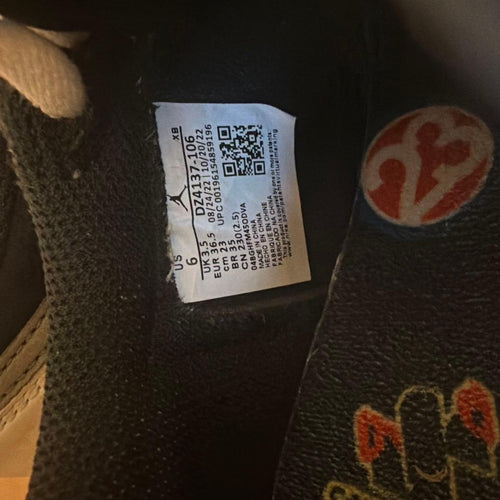 Nike Sneakers Travis Scott Aj1 Low Medium Olive