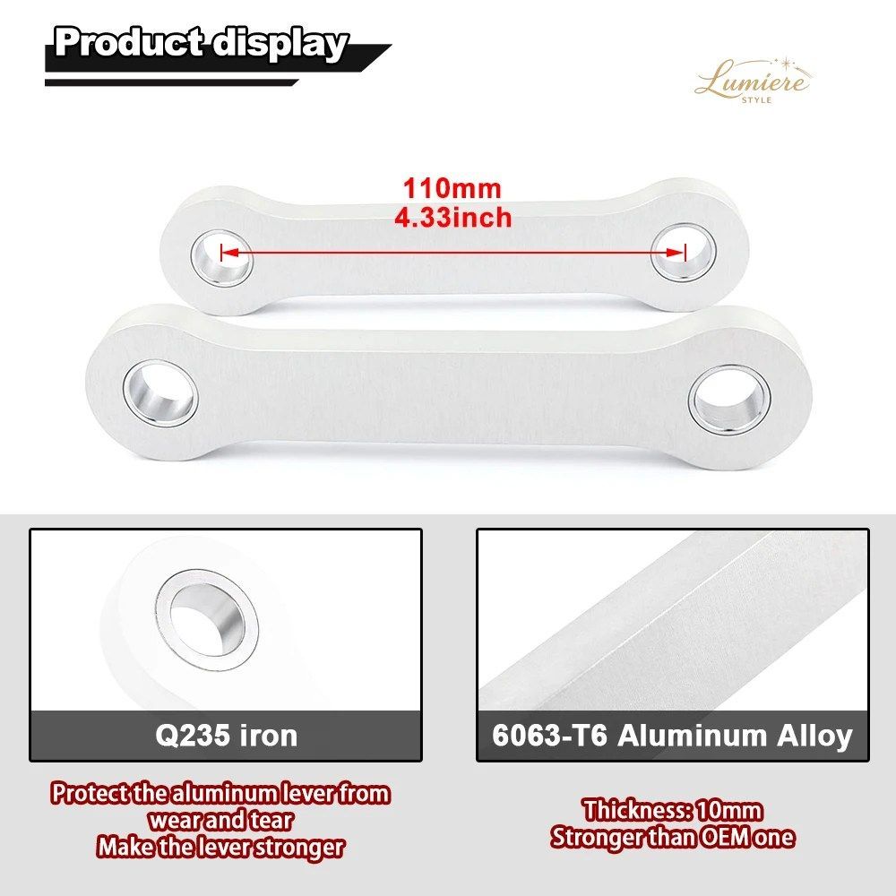 No Brand Others Yamaha Dt230 19971998 Motorcycle Lowering Links Kit Rear