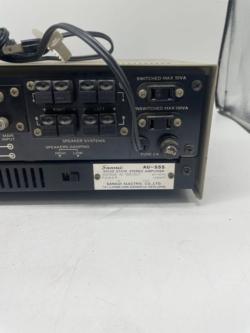 Sansui Integrated Amplifiers Au-555