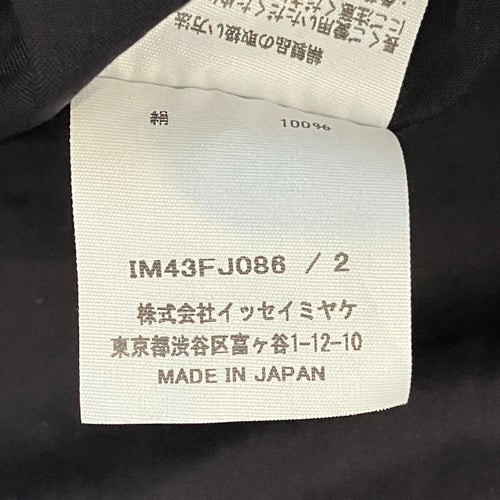 Issey Miyake Short Sleeve 24Aw Im43Fj086 2 Used