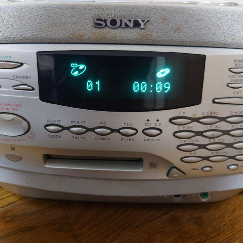 Sony Cd, Md Cassette Decks Md-Cd System
