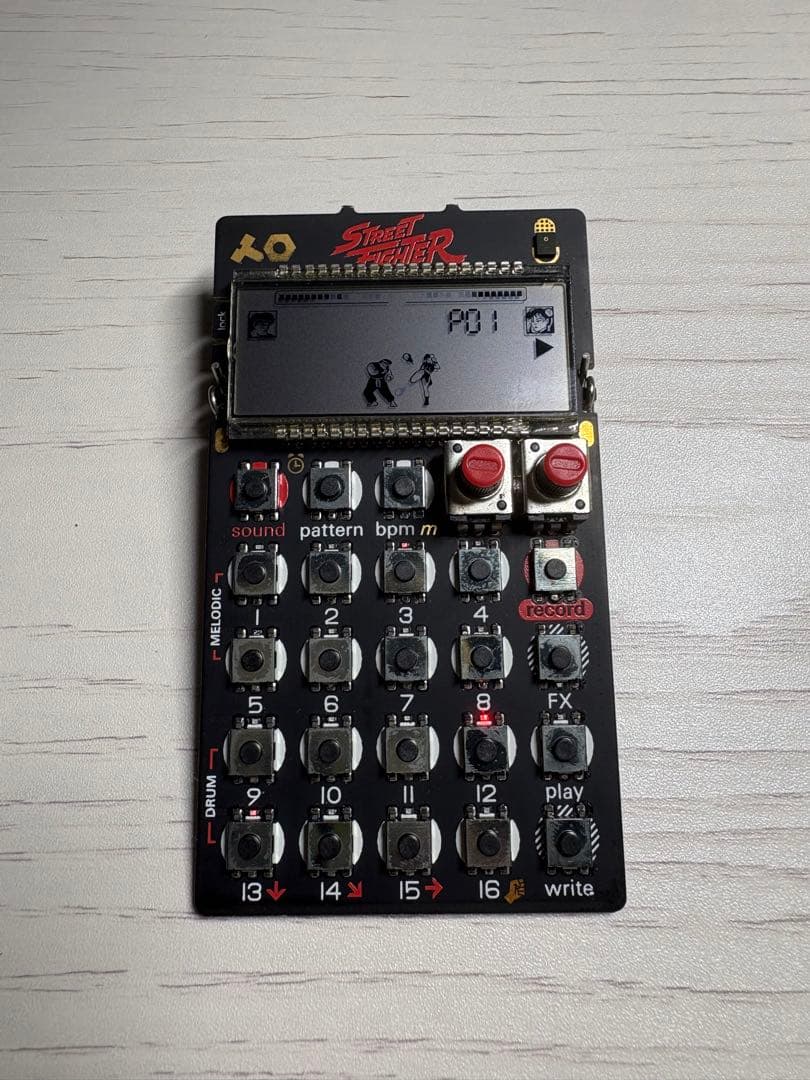 Samplers Teenage Engineering Po-133 Streetfighter