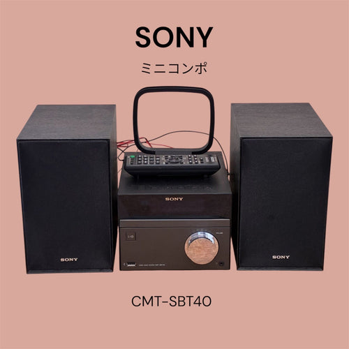 Sony Cd Md Cassette Deck Cmt-Sbt40