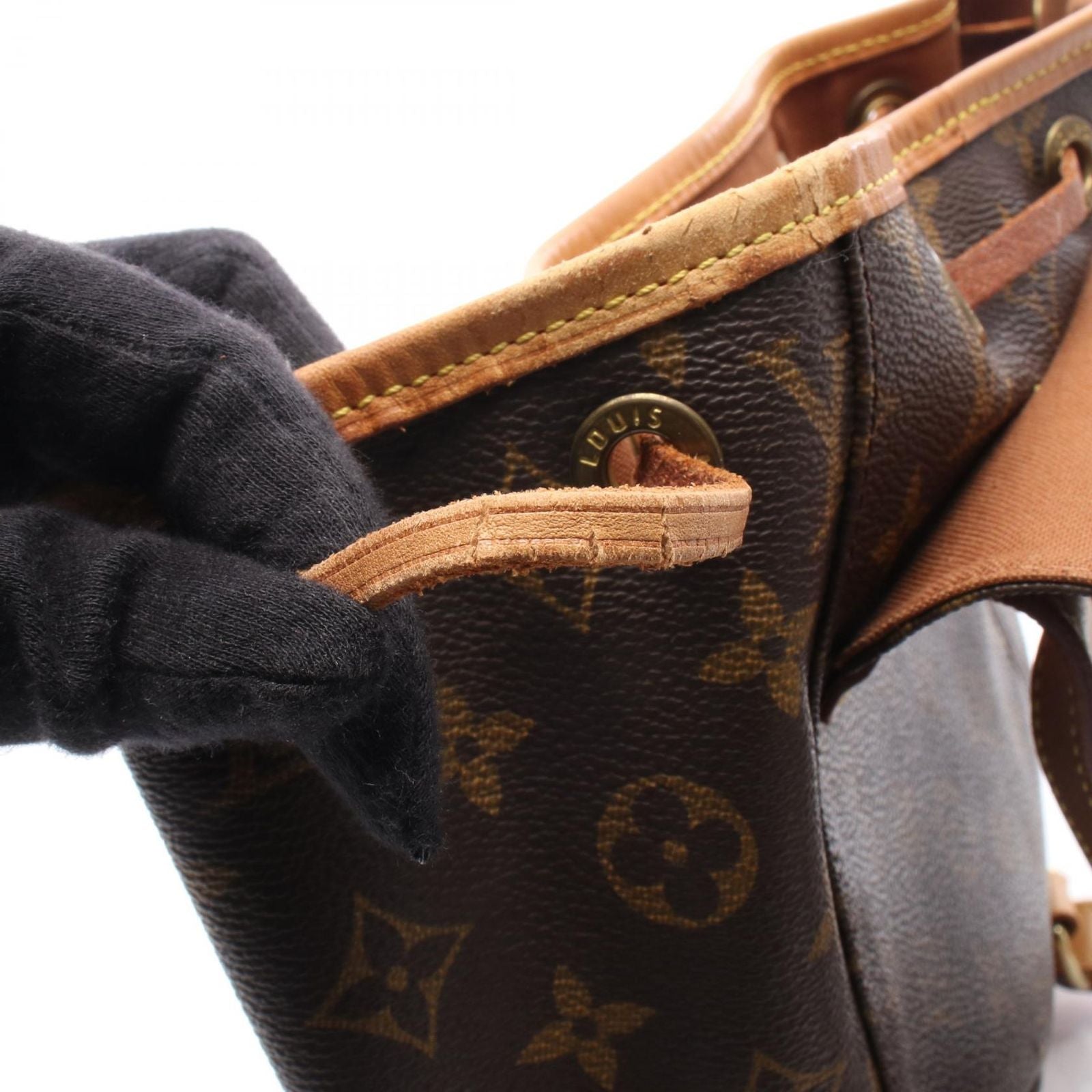 Louis Vuitton Backpack Mm M51136 Pvc Used B