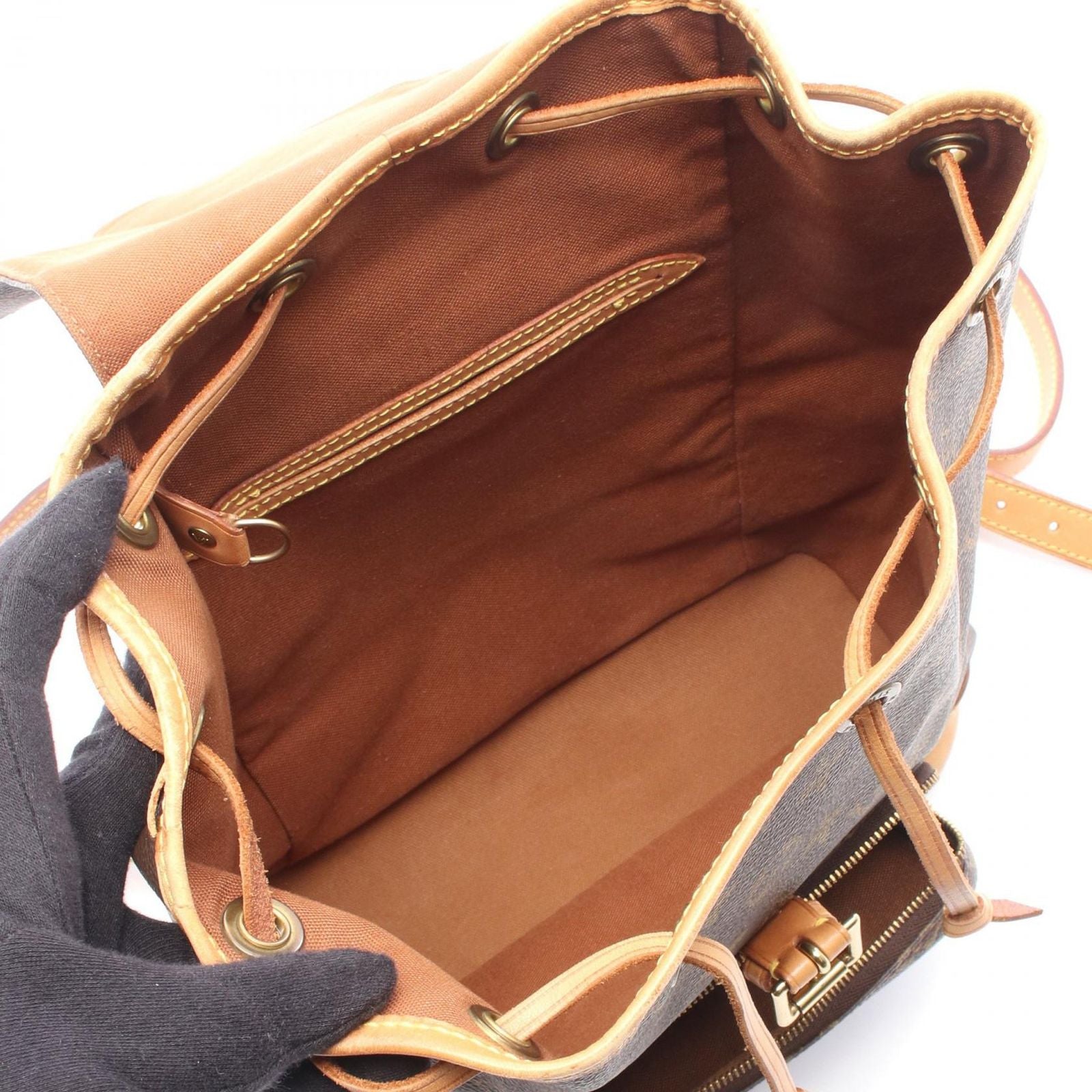 Louis Vuitton Backpack Mm M51136 Pvc Used B