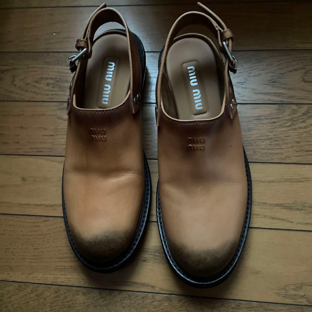 Miu Loafers Dress Shoes