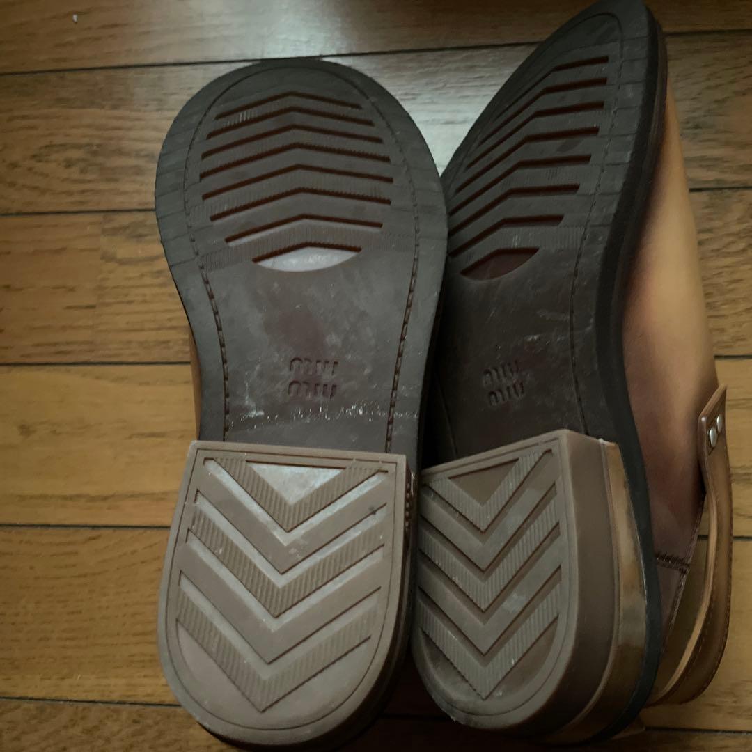 Miu Loafers Dress Shoes