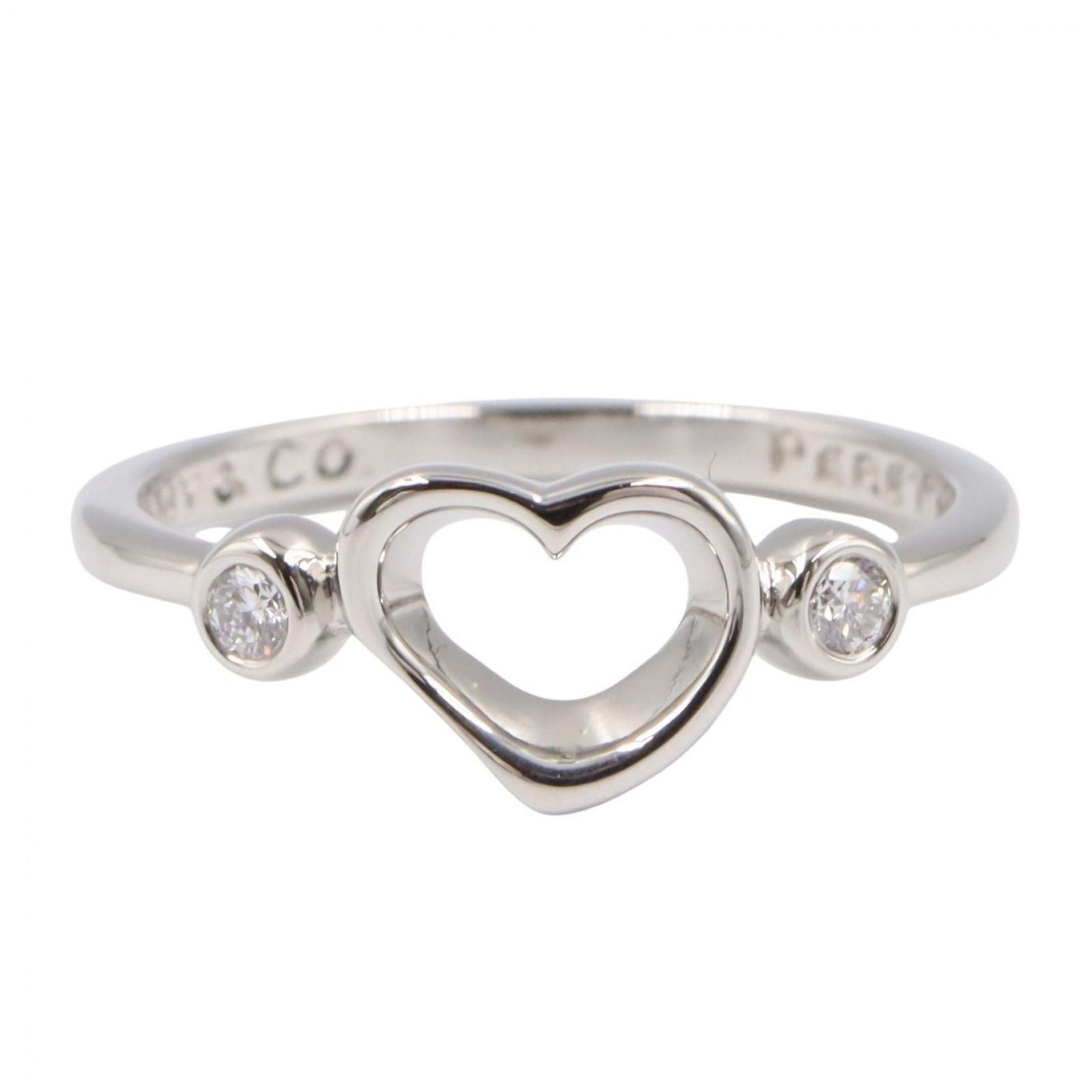 Tiffany Ring Co 2Pd #11 Pt950 Used A