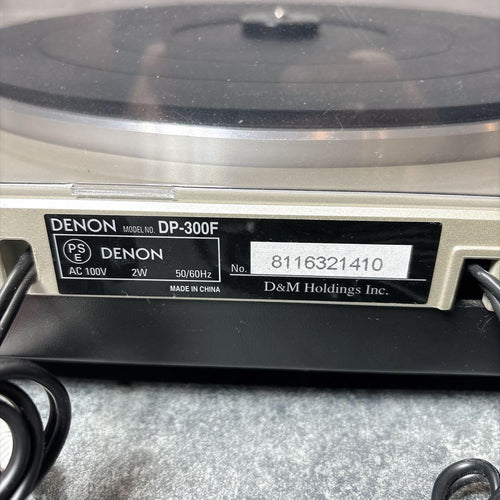 Denon Record Players (Turntables) Dp-300F