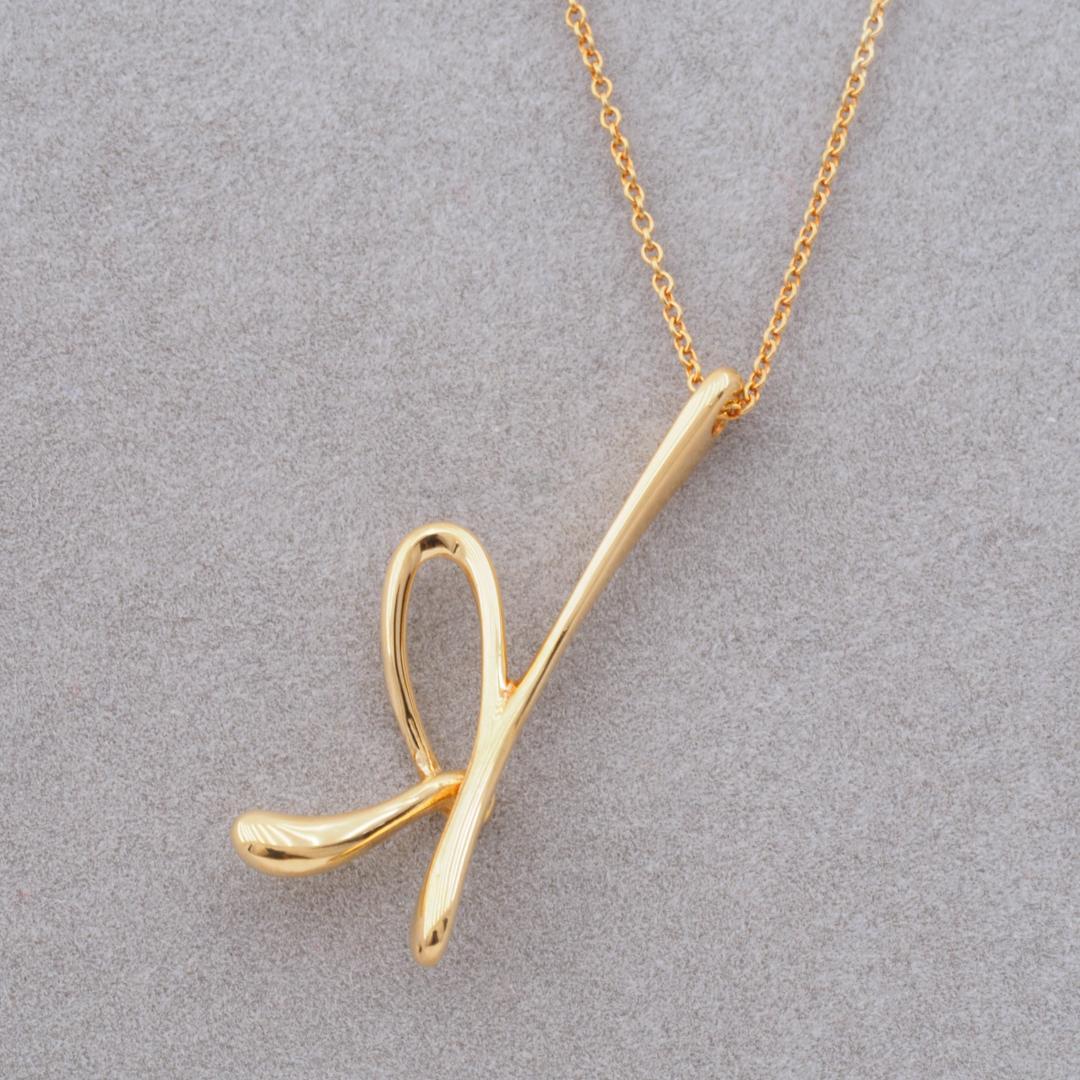 Tiffany Necklaces K K18Yg