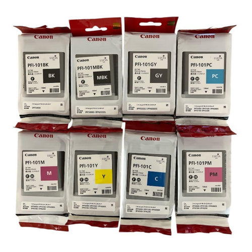 Canon Ink Cartridges Refills Pfi-101 8