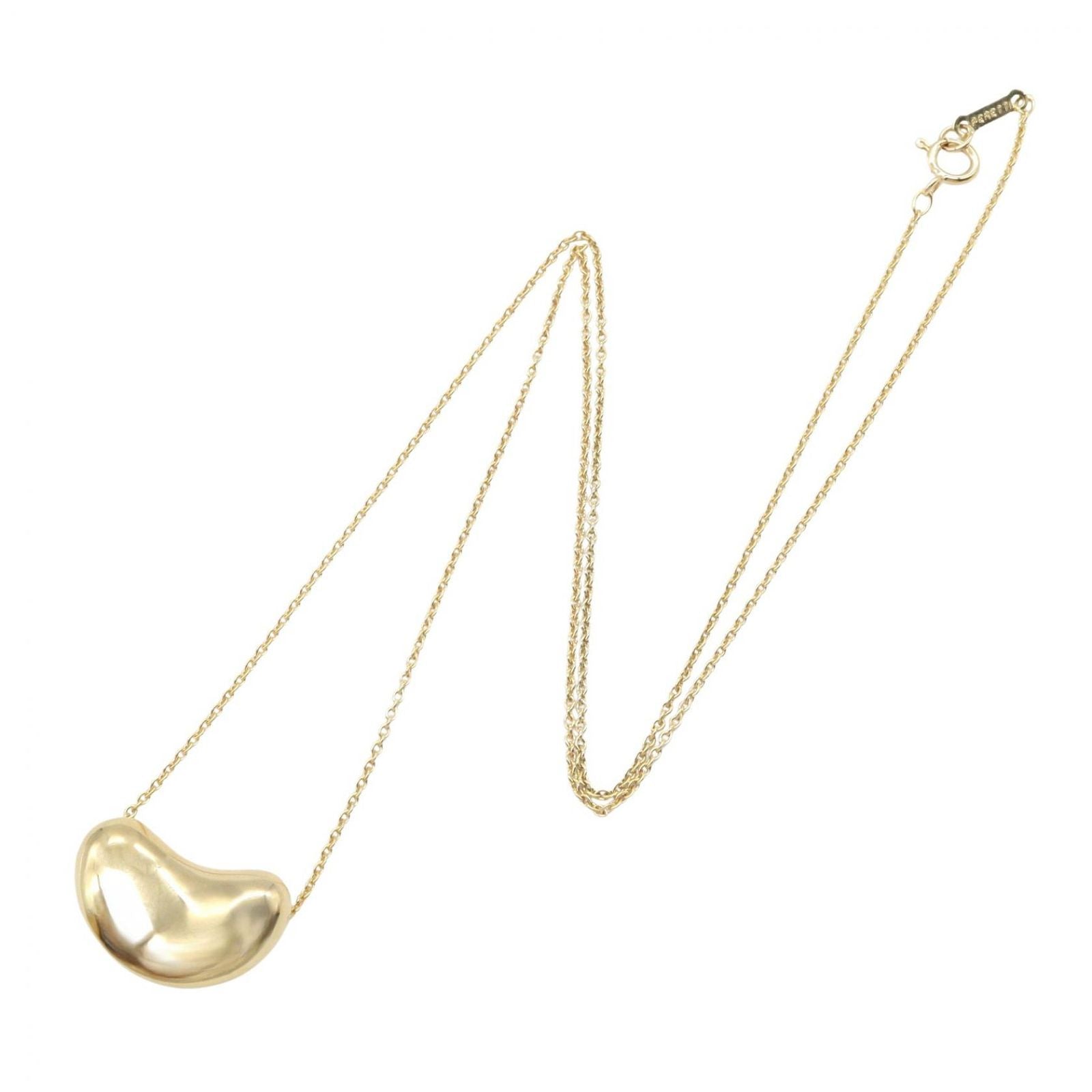 Tiffany Necklace Co K18 Used A