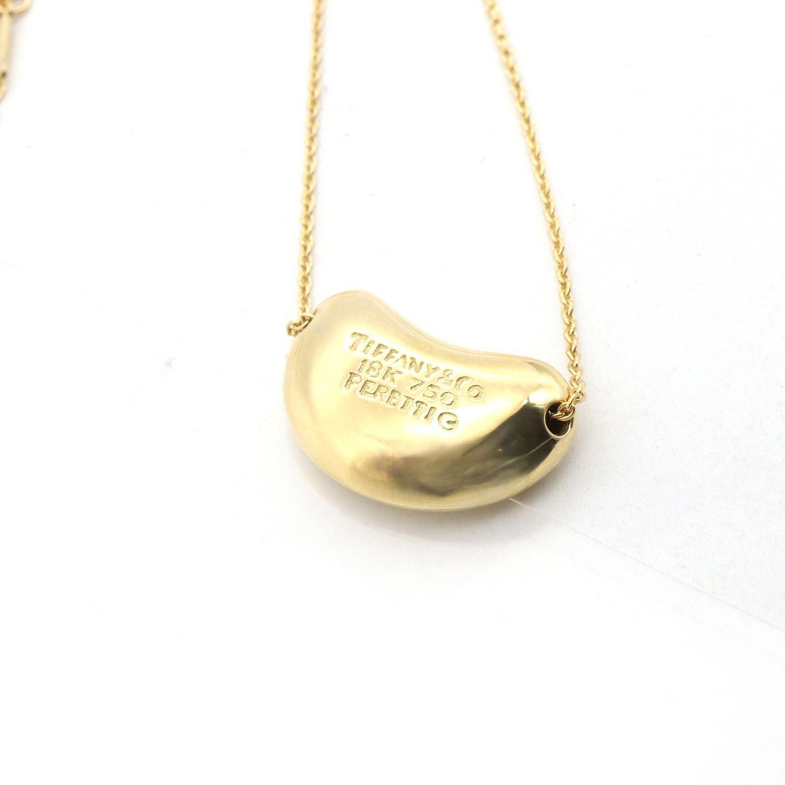 Tiffany Necklace Co K18 Used A