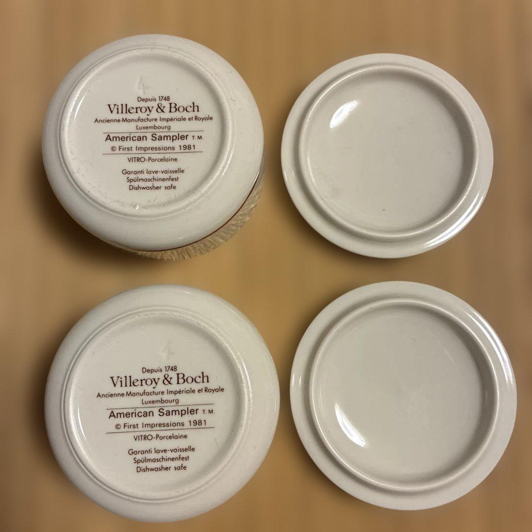 Villeroy&Boch Confectionery Container Candy Boxes Villeroy Boch American Sampler