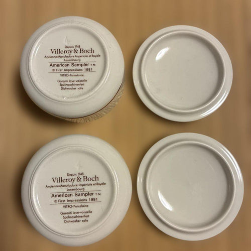 Villeroy&Boch Confectionery Container Candy Boxes Villeroy Boch American Sampler