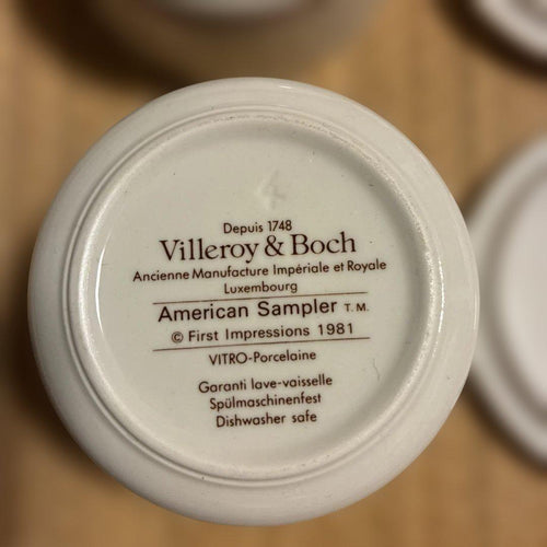 Villeroy&Boch Confectionery Container Candy Boxes Villeroy Boch American Sampler