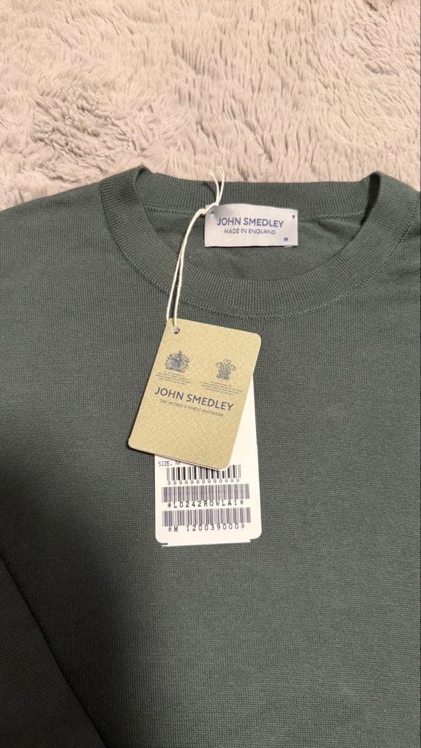John Smedley Knitted Tops Sweaters M Palm