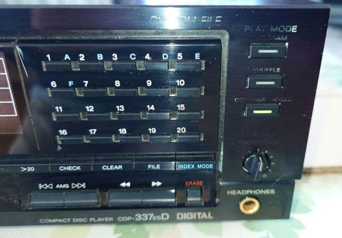 Sony Cd Sacd Players Cdp-337Esd
