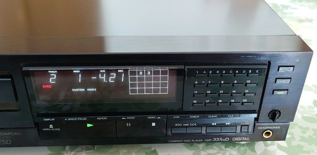 Sony Cd Sacd Players Cdp-337Esd