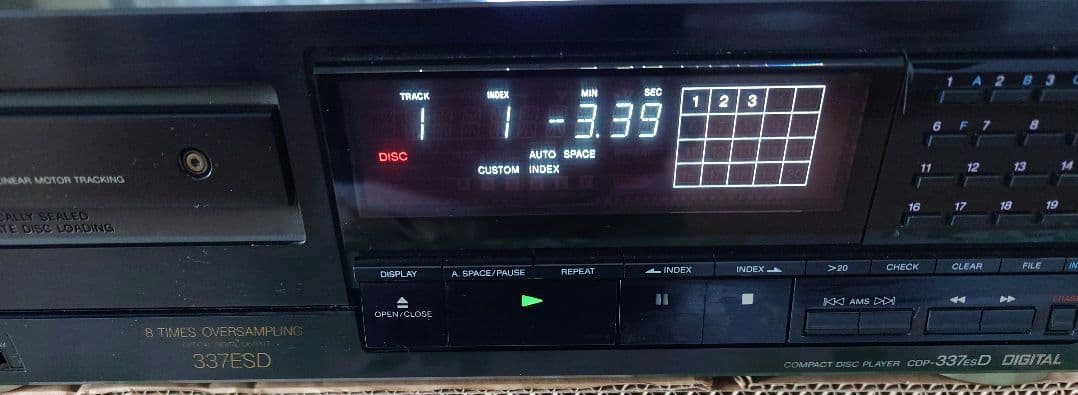 Sony Cd Sacd Players Cdp-337Esd