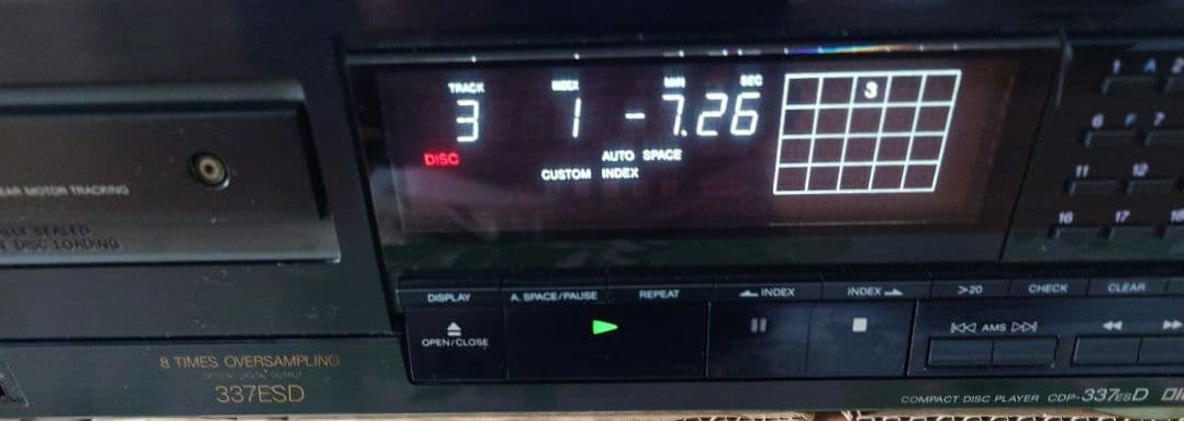 Sony Cd Sacd Players Cdp-337Esd
