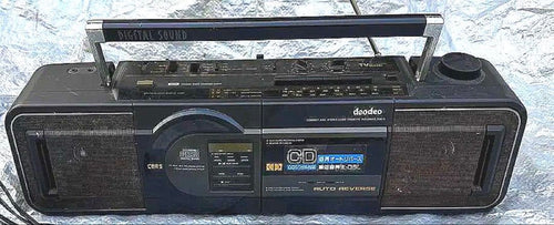Aiwa Radio And Boombox Deodeo Cd Model No.Ddc-5