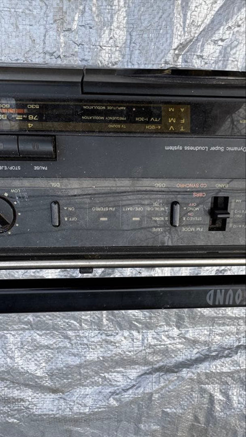 Aiwa Radio And Boombox Deodeo Cd Model No.Ddc-5