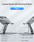 Other Notebook Pc Accessories Benfei Usb C 7In1 Hdmi 4K@60Hz Sd X 1 Micro 100W