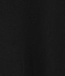 Gb Long Sleeves, Three Quarter Sleeve Solid Halter Maxi Dress Black